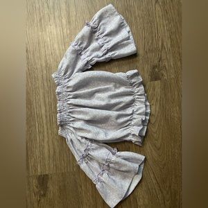 Bailey Blossoms Toddler Bell Sleeve Shirt